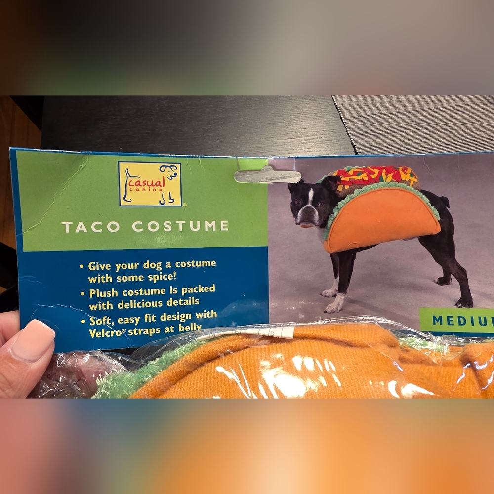 Casual Canine Spicy Taco Dog Costume Medium